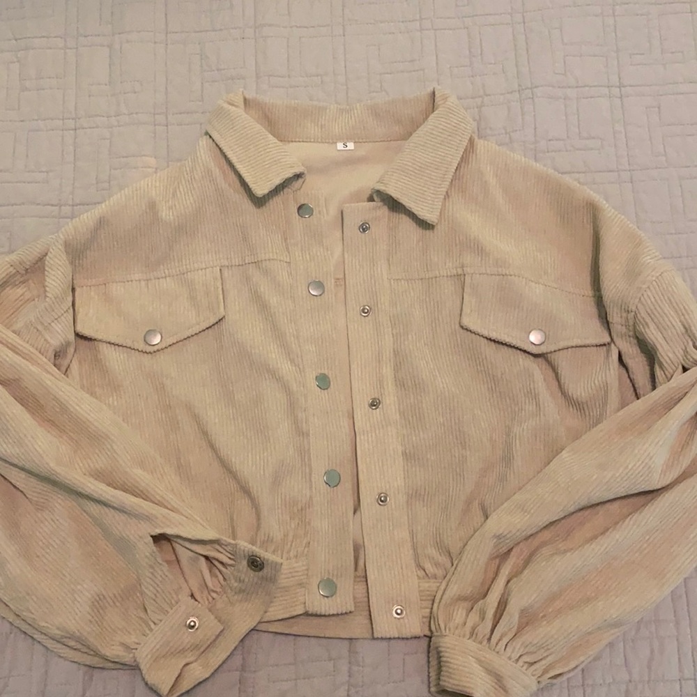 shein cropped jacket